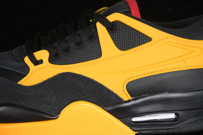 Nike Air Jordan 4 Bruce Lee Remastered Black Yellow Sneakers