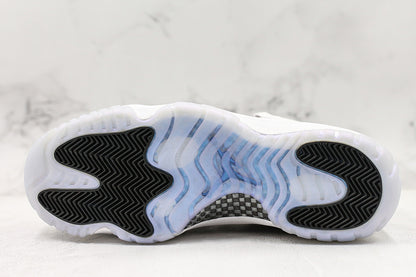 Nike Air Jordan 11 Retro Low Emerald Easter 2018 Black White Sneakers