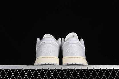 Nike Air Jordan 1 Low Coconut Milk Neutral Grey Sneakers