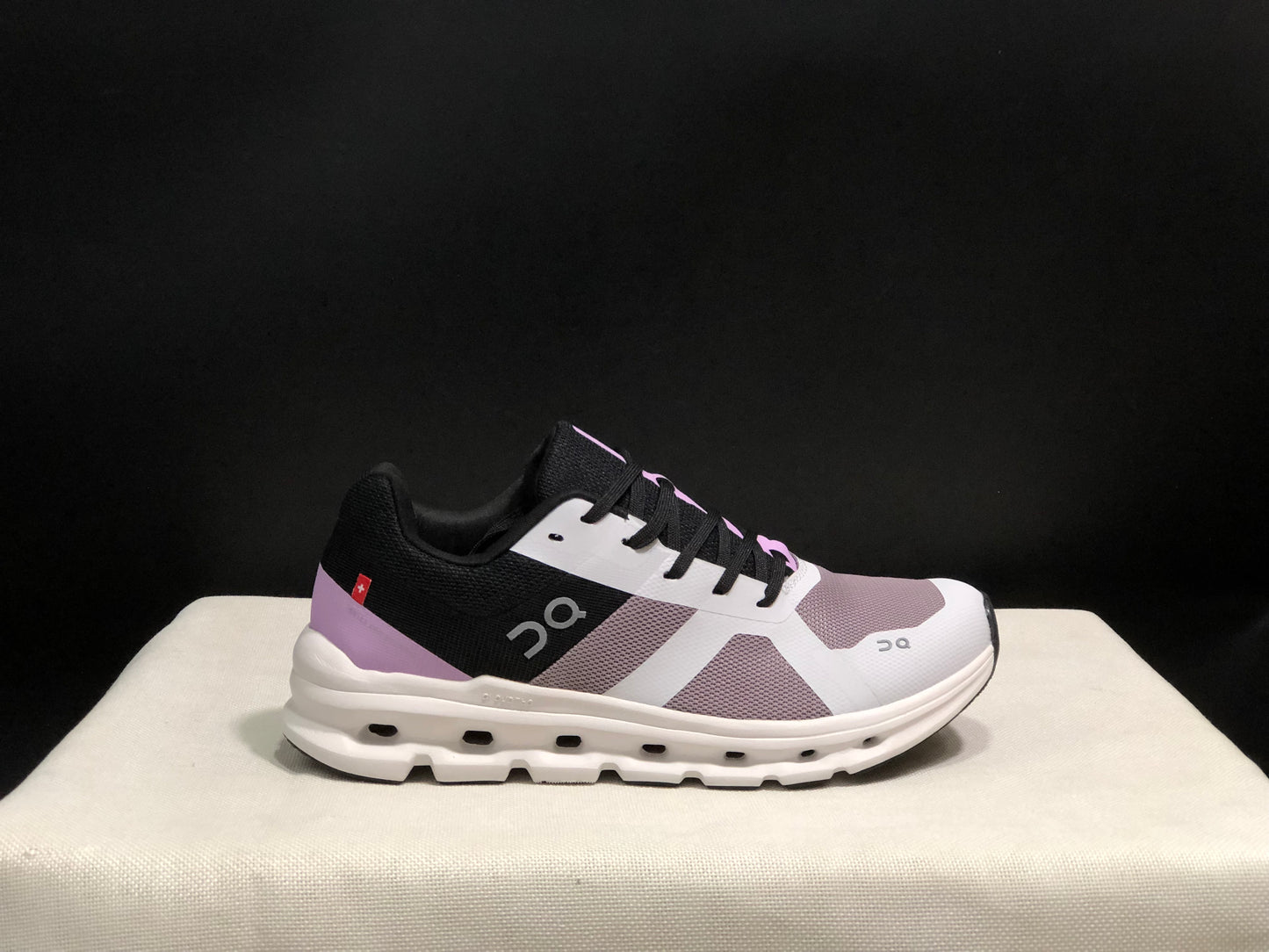 On Running Cloudrunner Anti-Slip Sports Running Shoes Heron/Black
