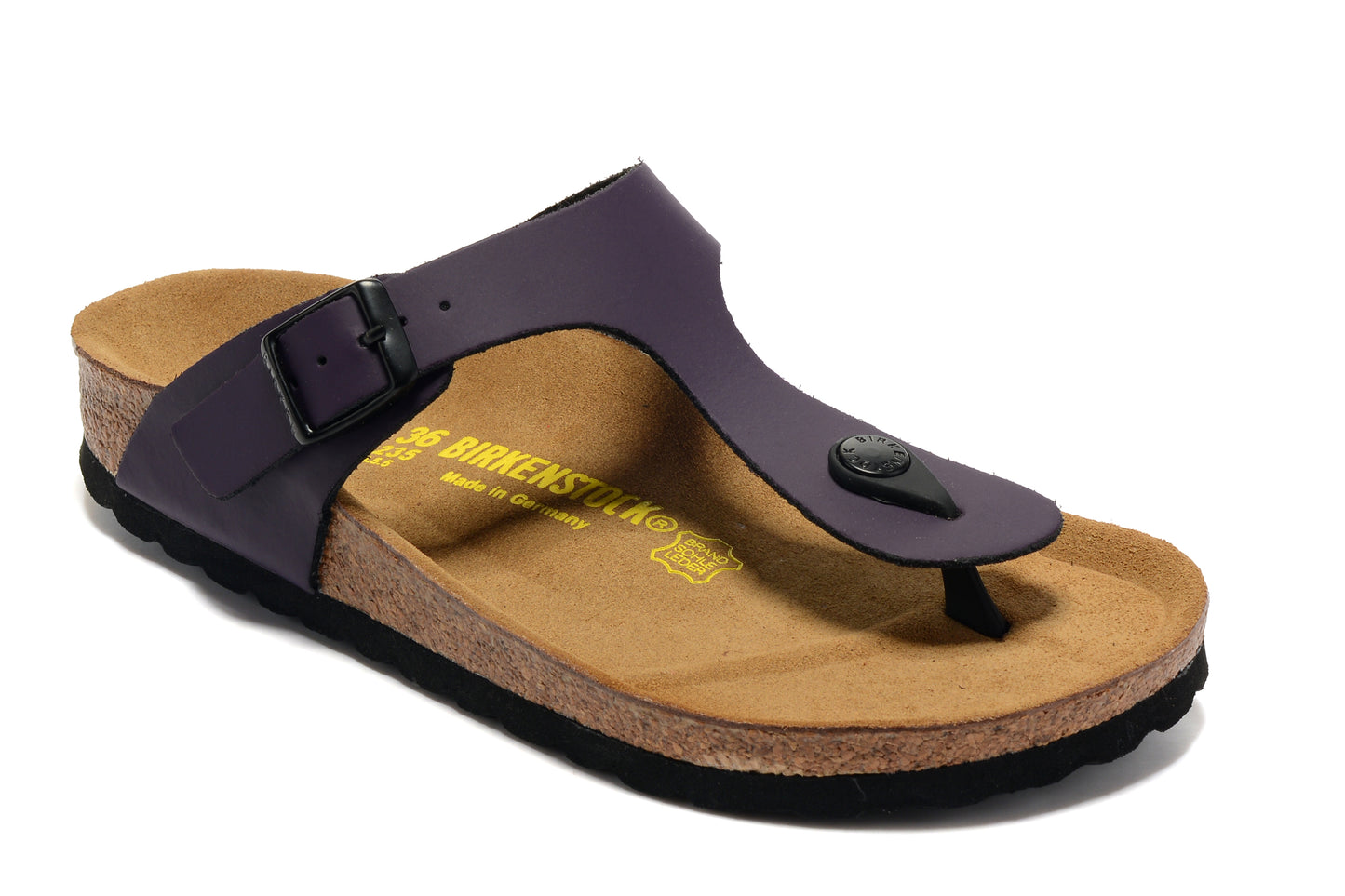 Birkenstock Gizeh Purple Flip Flops Leather Sandals