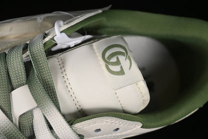 Nike Air Jordan 1 Low OG SP Off-White Travis Scott Fragment Design White Green Khaki Soles Sneakers