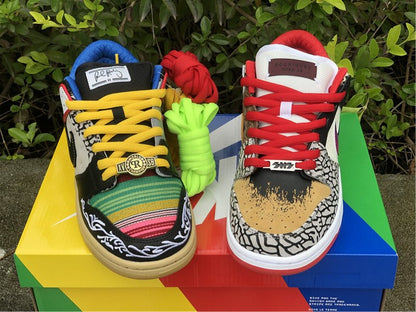 Nike SB Dunk Low What the Paul P-Rod Rodriguez Multicolor Sneakers