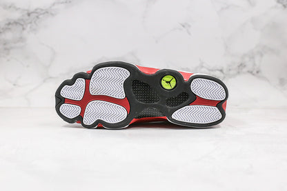 Nike Air Jordan 13 Retro GS 2014 Grey Toe Red White Sneakers