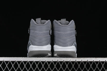 Nike Air Jordan 8 Retro Wolf Grey Sneakers