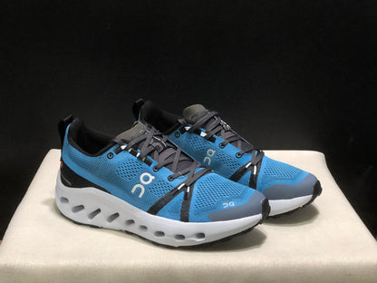 On Running Cloudsurfer Trail Waterproof Comfortable And Breathable Running Shoes Blue/Black