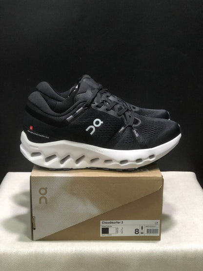 On Running Cloudsurfer 2 Casual Running Shoes Black/White