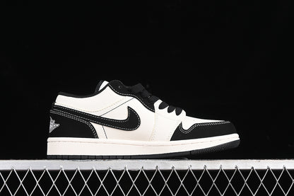 Nike Air Jordan 1 Low Marvel Batman Black White Sneakers