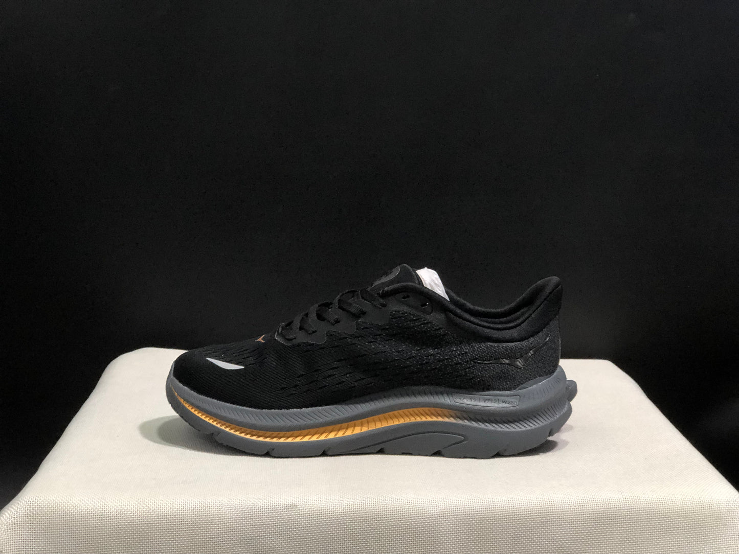 Hoka One One Kawana Cushioning Comfortable Gym Running Shoes Sneakers Black