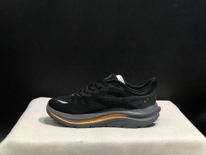 Hoka One One Kawana Cushioning Comfortable Gym Running Shoes Sneakers Black