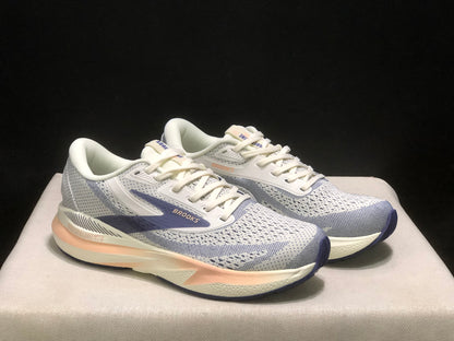 Brooks Adrenaline GTS 24 Casual Running Shoes Green/Blue Ribbon/Peach