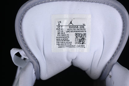 Nike Air Jordan 1 Grey White Sneakers