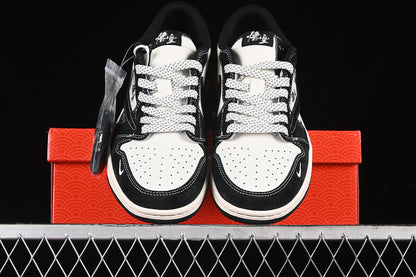 Nike Air Jordan 1 Low Travis Scott Fragment Design White Black Sneakers
