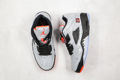 Nike Jordan 5 Retro Low Shoes Neymar 2016 Gray Sneakers