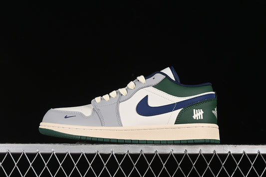 Nike Air Jordan 1 Low UN Green Sole White Grey Blue Multicolour Sneakers