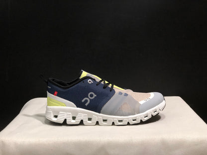 On Running Cloud X Shift Breathable And Shock-Absorbing Lightweight Running Shoes Navy/Light Grey
