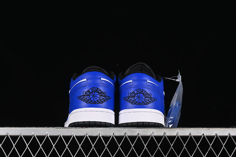 Nike Air Jordan 1 Low Black Game White Royal Sneakers