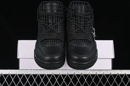 Nike Air Jordan 4 Retro Net Black Sneakers