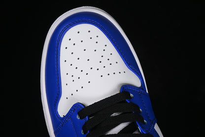 Nike Air Jordan 1 Low Black Game White Royal Sneakers