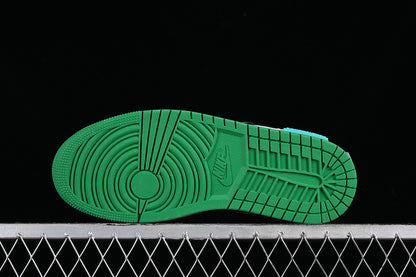 Nike Air Jordan 1 Low Cny Black Lucky Green White Sneakers