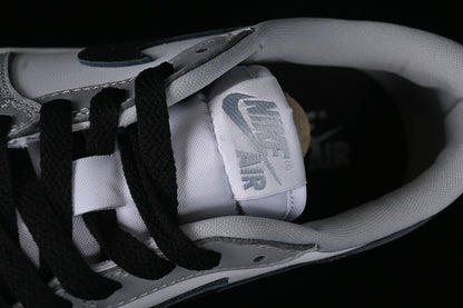 Nike Air Jordan 1 Low OG White Black Wolf Grey Sneakers