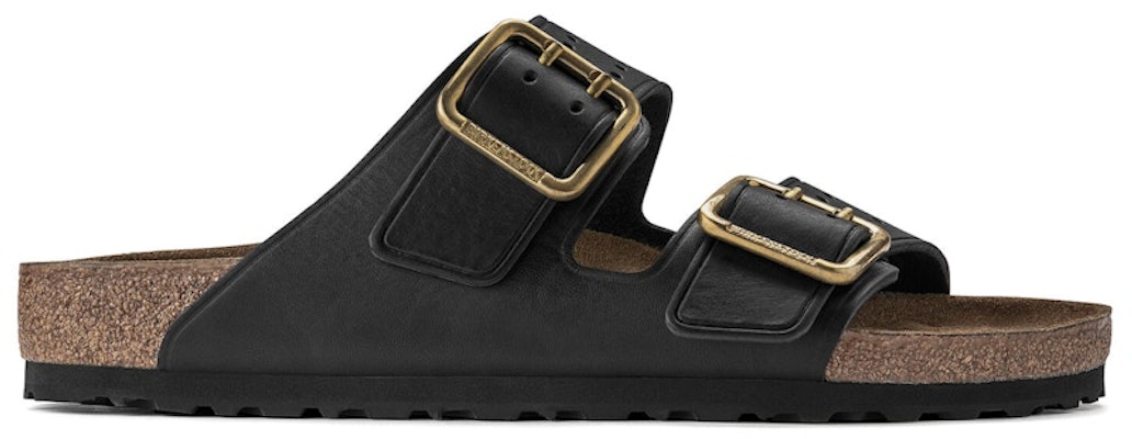 Birkenstock Arizona Bold Leather 1022515 Roast Black Sandals