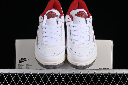 Nike Air Jordan 2/3 Retro Cement Grey Varsity Red White Sneakers