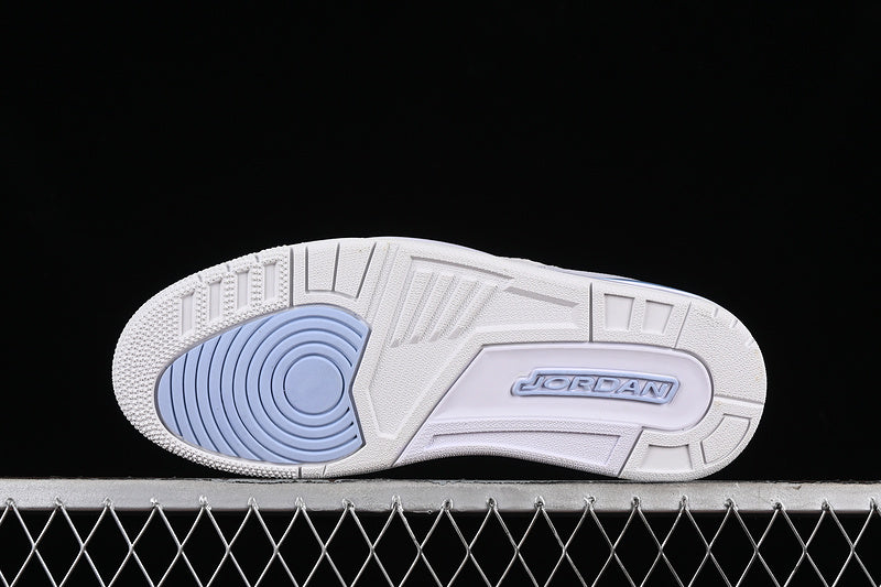 Nike Air Jordan Legacy 312 Low White Grey Cream Blue Sneakers