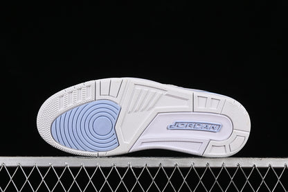 Nike Air Jordan Legacy 312 Low White Grey Cream Blue Sneakers