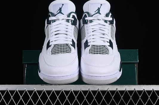 Nike Air Jordan 4 Retro Oxidized Gree White Green Sneakers