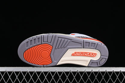 Nike Air Jordan 3 Retro Georgia Peach White Cosmic Clay Cement Grey Sneakers