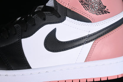 Nike Air Jordan 1 Retro High NRG Black White Pink Sneakers