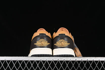 Nike Air Jordan 1 Low Baroque Brown Black Sneakers