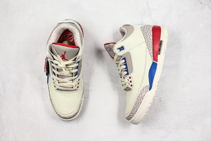 Nike Air Jordan 3 Retro International Flight 2018 White Multicolor Sneakers