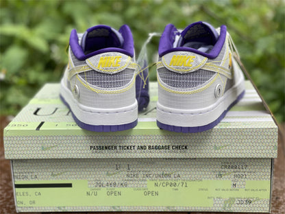 Nike Dunk Low Union LA Passport Pack Court Purple Sneakers