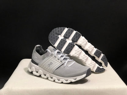 On Running Cloudswift 3 Trendy And Comfortable Running Shoes Alloy/Glacier