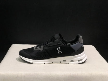 On Running Cloudrift Comfortable And Versatile Sports Casual Shoes Black/White