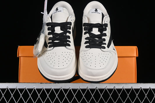 Nike Air Jordan 1 Low LV Travis Scott Fragment Design OG SP Black White Sneakers