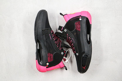 Nike Air Jordan 34 Black Pink Sneakers