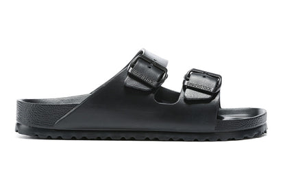 Birkenstock Two-Button Pure Black EVA Casual Slippers