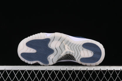 Nike Air Jordan 11 Low Midnight Navy White Sneakers