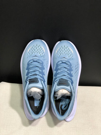 Hoka One One Kawana Cushioning Comfortable Gym Running Shoes Sneakers Light Blue