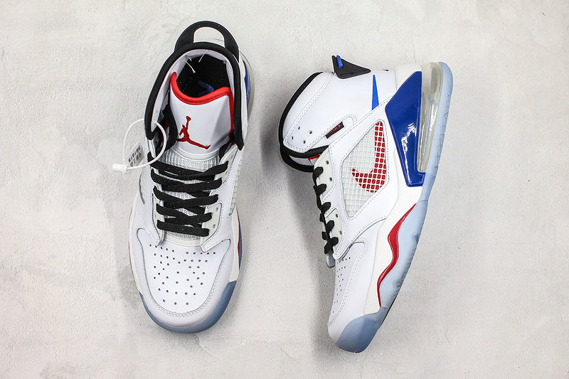 Nike Air Jordan Mars 270 White Red Blue Sneakers