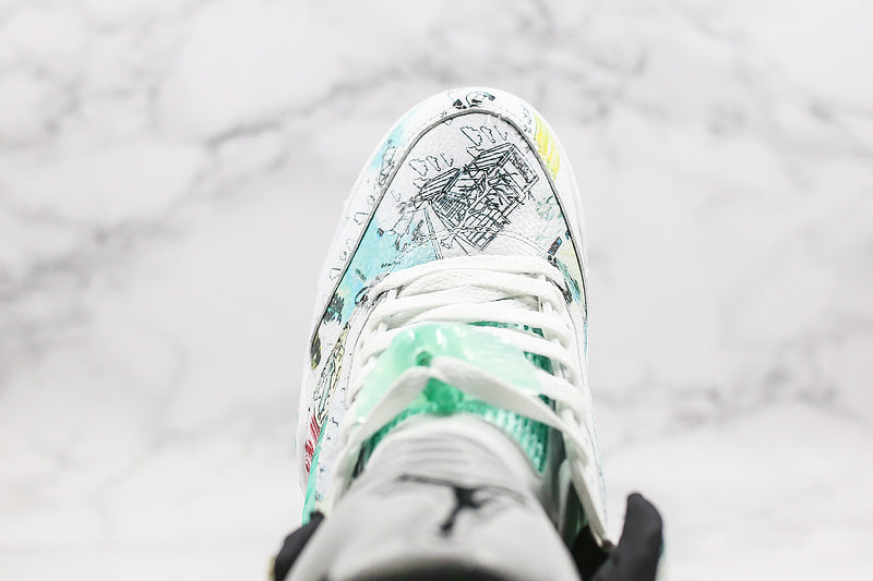 Nike Air Jordan 5 Retro Wings Multi-Color Sneakers