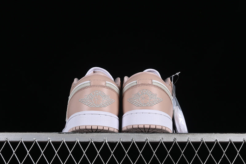 Nike Air Jordan 1 Low White Particle Beige Sneakers