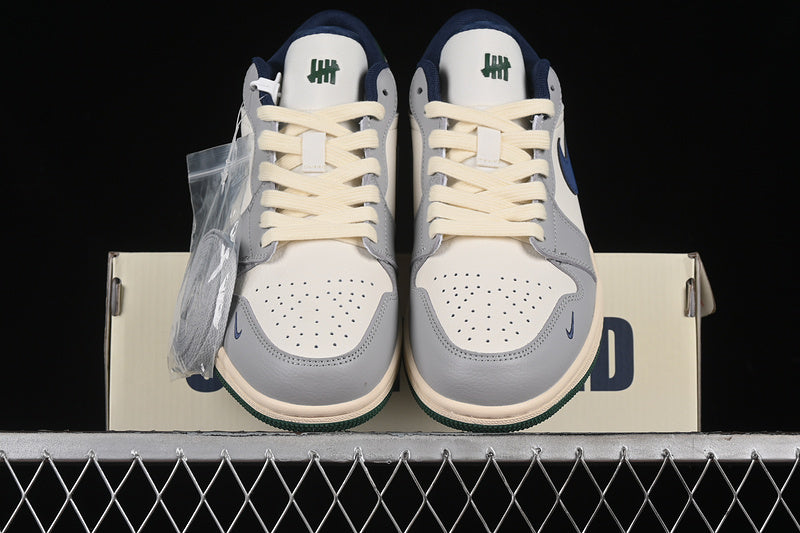 Nike Air Jordan 1 Low UN Green Sole White Grey Blue Multicolour Sneakers