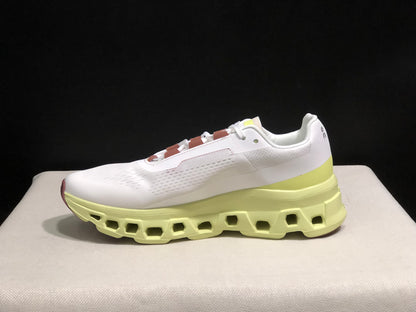 On Running Cloudmonster CNY Shock-Absorbing And Anti-Slip Sports Shoes Year Of The Dragon Special Edition Lemon/Grey