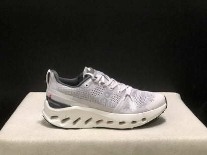 On Running Cloudsurfer Trail Waterproof Comfortable And Breathable Running Shoes Light Grey