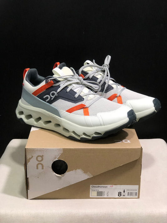 On Running Cloudhorizon Comfortable Hiking Shoes Beige/Grey