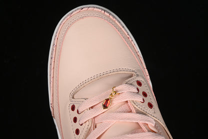 Nike Air Jordan 3 Retro Valentine's Day Pink Sneakers